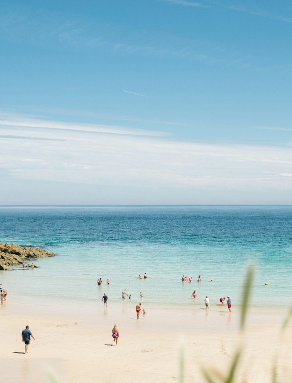The sands at Fistral Beach, Newquay