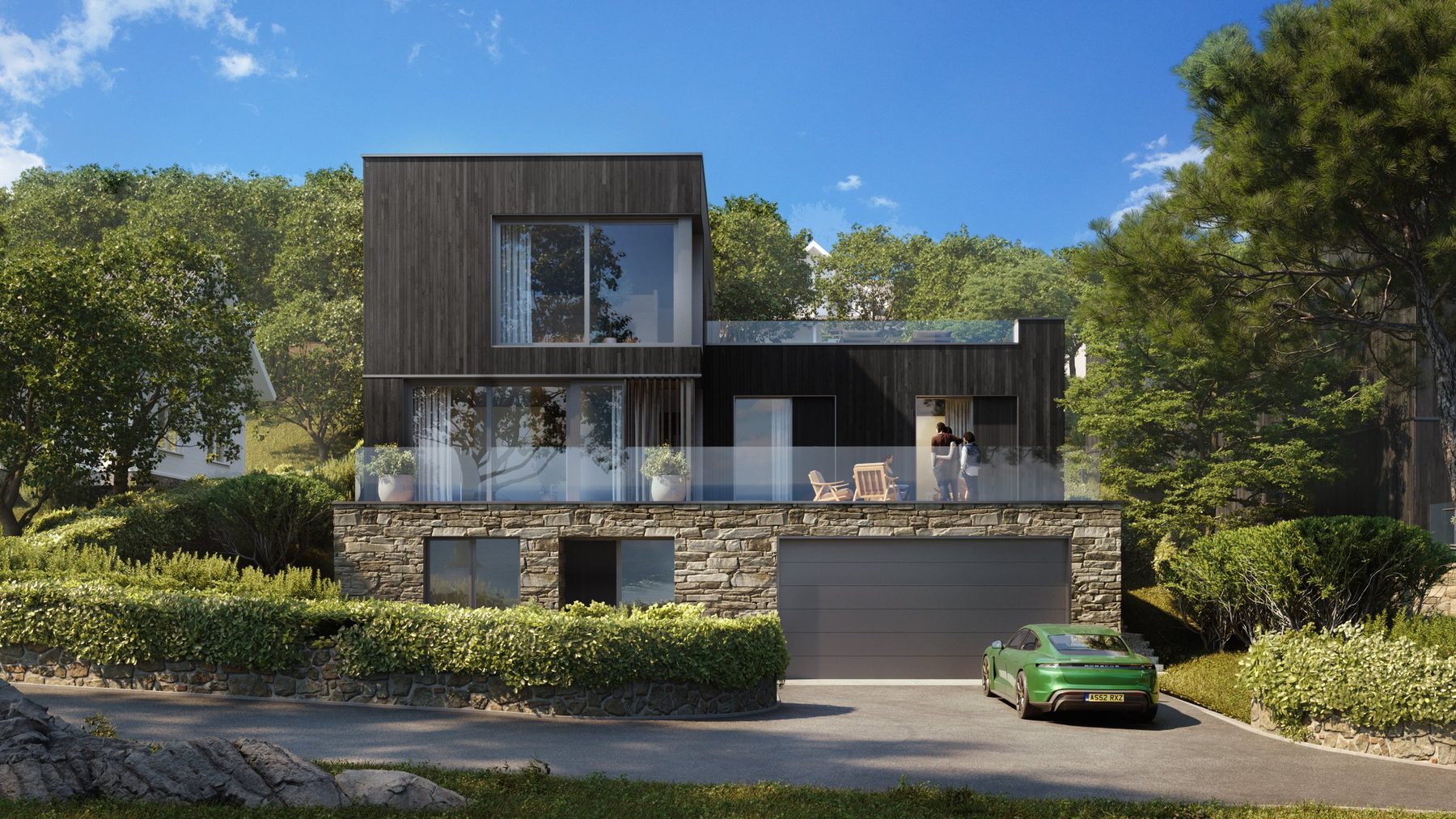 A home at Ladye Bay