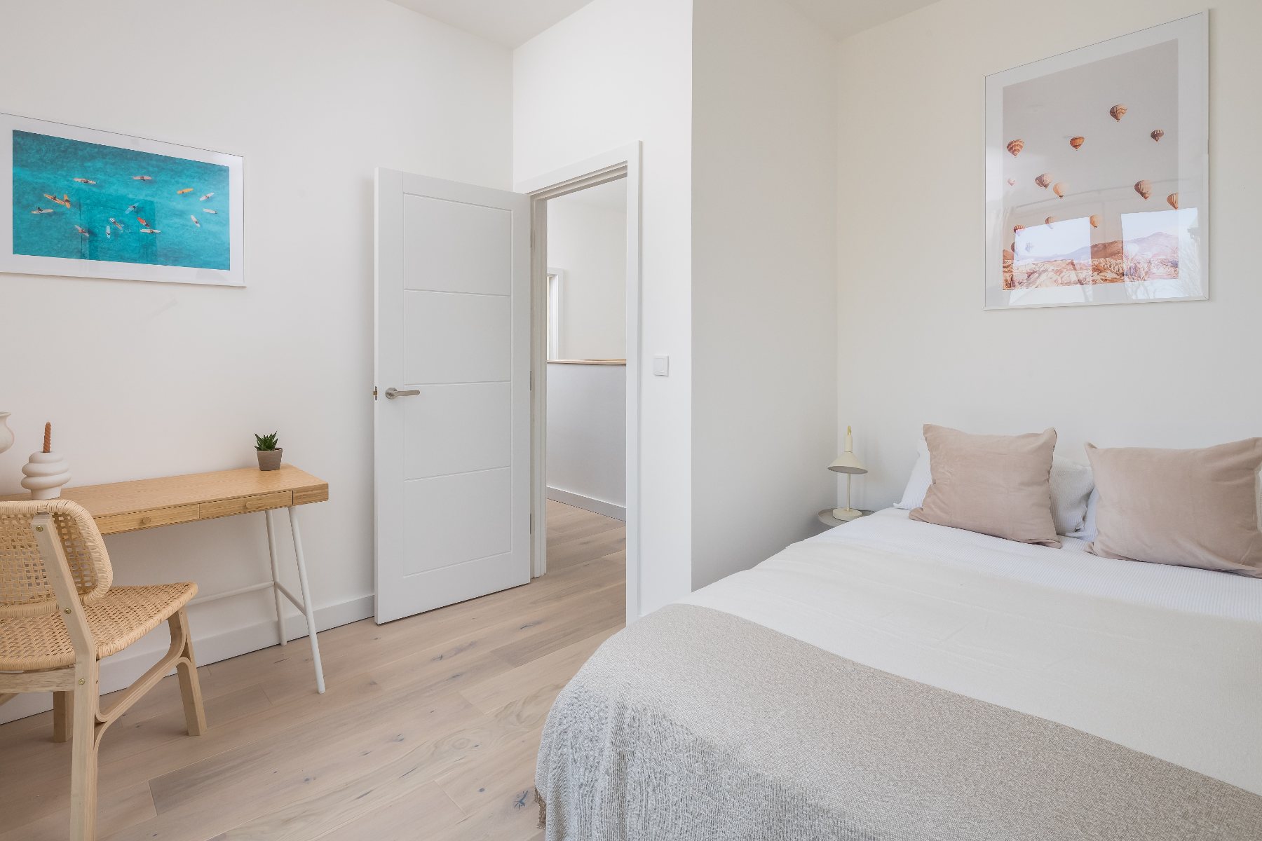 Second bedroom with study desk